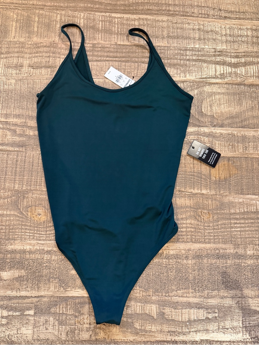 Express Silky Body Contour Bodysuit Sz S NWT